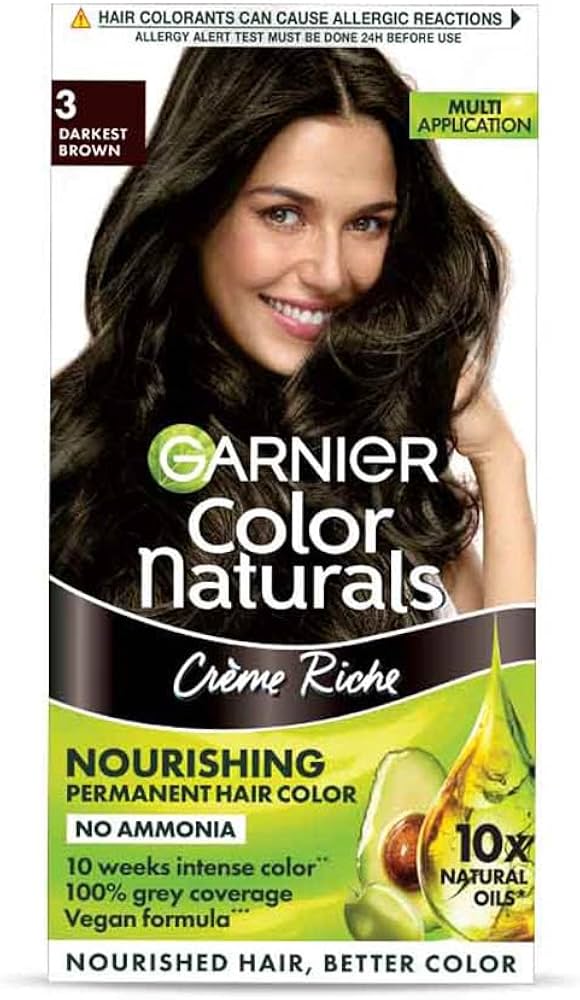 Garnier Hair Dye - Women Natural Dark Brown