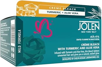 Jolen Bleach Cream Turmeric + Alove Vera
