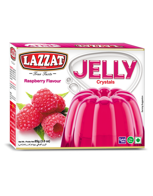 Lazzat Crystal Raspberry Jelly