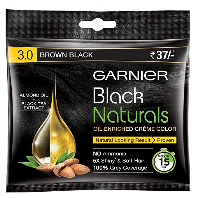 Garnier Black Natural Color Brown Black