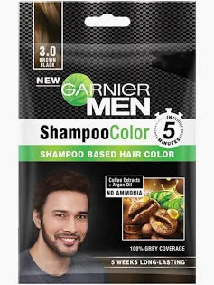 Garnier Men Shampoo Color Brown Black