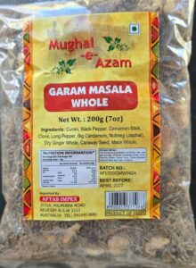 Mughal-e-Azam Garam Masala Whole