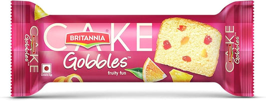 Britania Gobbles Cake