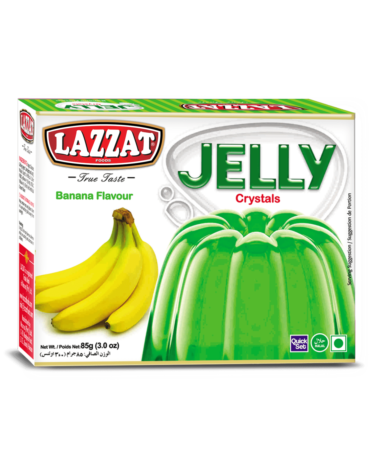Lazzat Crystal Banana Jelly