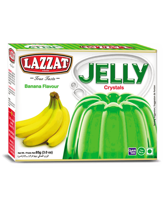 Lazzat Crystal Banana Jelly