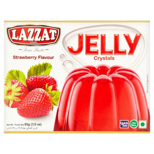 Lazzat Crystal Strawberry Jelly
