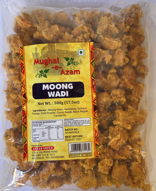 Mughal-e-Azam Moong Dal Wadi