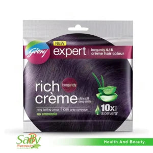 Godrej Hair Dye Cream Burgundy
