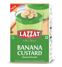 Lazzat Banana Custard Powder