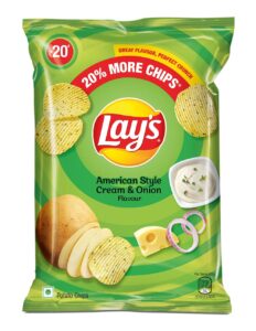 Lay's American Style Cream & Onion Flavour Chips