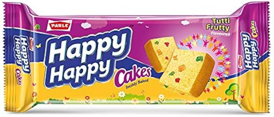 Parle Happy Happy Tutti Fruiti Cake