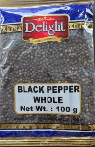 Delight Black Pepper Whole