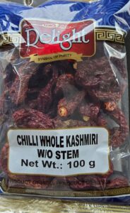 Delight Chilli Whole Kasmiri