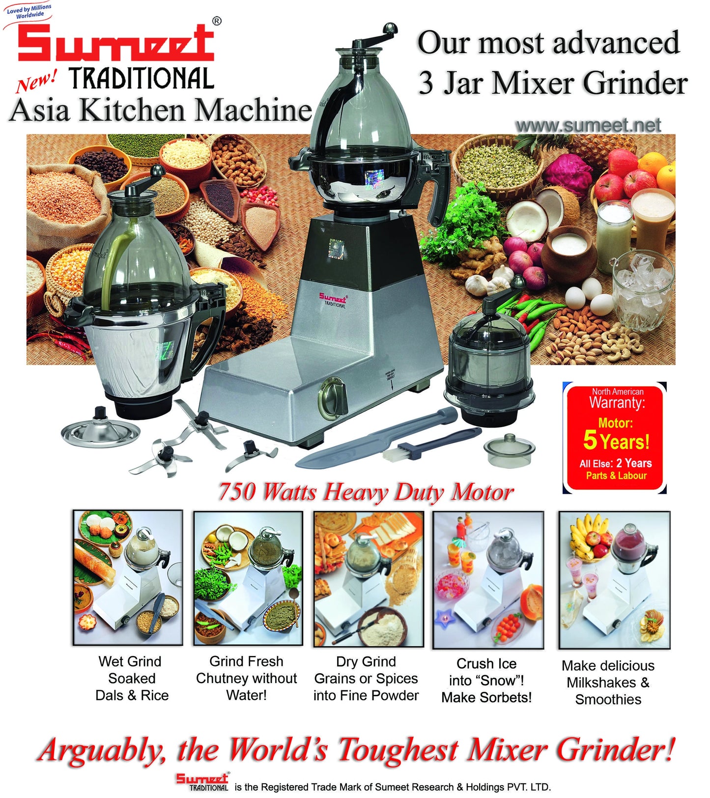 Sumeet Traditional Grinder