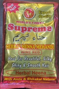 Supreme Herbal Henna Wine Red